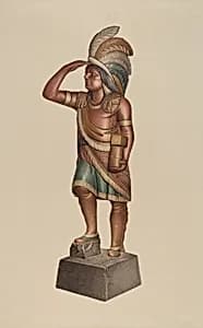 Cigar Store Indian by Robert Pohle