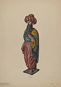 Cigar Store Turk by Walter Hochstrasser