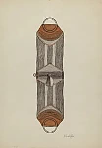 Cinch for Saddle by Cornelius Christoffels