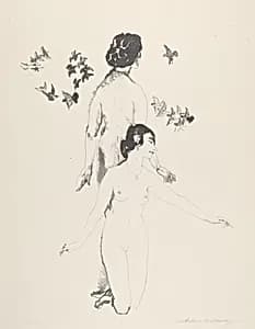 Circling Doves by Arthur B. Davies
