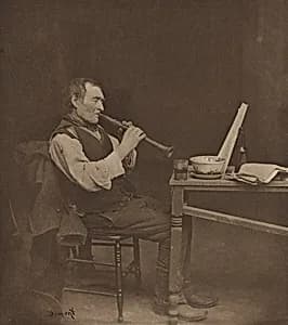 Clarionet Player by John E. Dumont