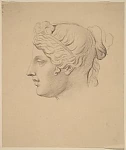 Classical Head in Profile by Horatio Greenough