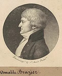 Claude Amable Brasier by Charles B. J. Févret de Saint-Mémin