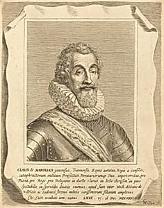 Claude de Marolles by Claude Mellan