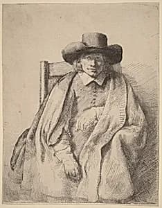Clement de Jonghe by Rembrandt van Rijn