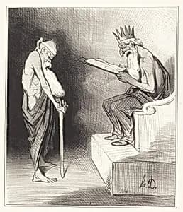 Clémence de Minos by Honoré Daumier
