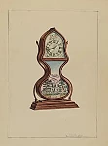 Clock by Lawrence Phillips