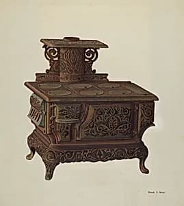 Coal Stove by Frank Gray