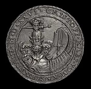 Coat of Arms [reverse] by Matthes Gebel