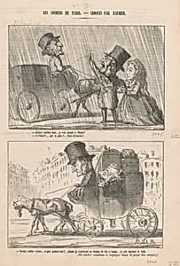 Cocher, arrêtez donc by Honoré Daumier