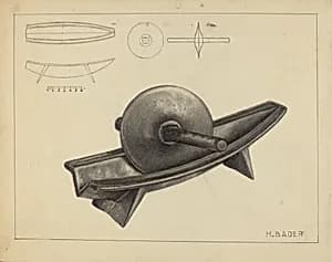 Coffee Grinder by Herman Bader