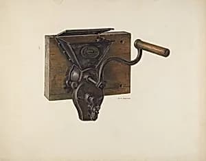 Coffee Mill by Milton Bevier