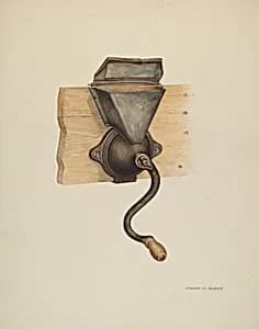Coffee Mill by Frank C. Barks