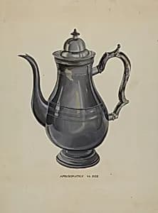 Coffee Pot by Roberta Elvis