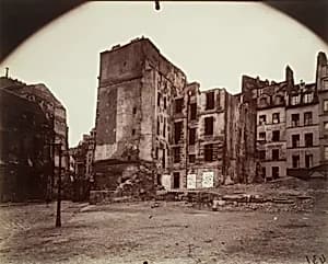 Coin, rue du cimetière Saint-Benoît by Eugène Atget