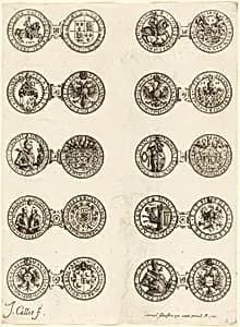 Coins [plate 5] by Jacques Callot