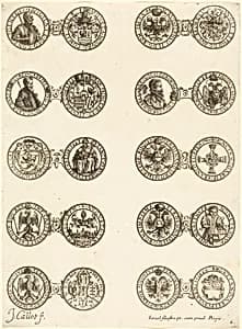 Coins [plate 6] by Jacques Callot