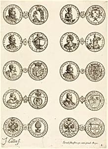 Coins [plate 8] by Jacques Callot