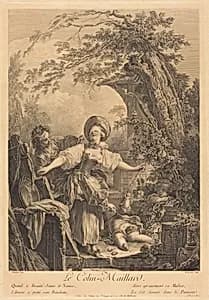 Portrait of Jacques-Firmin Beauvarlet after Jean-Honoré Fragonard