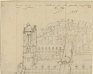 College Henri IV by Charles Meryon