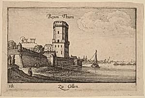 Cologne by Wenceslaus Hollar