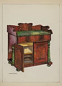 Colonial Wash Stand by Florence Truelson