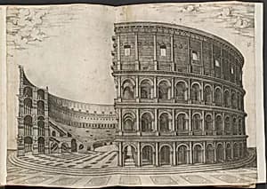 Colosseum by Attributed to Nicolaus Beatrizet