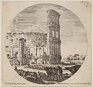 Colosseum by Stefano Della Bella