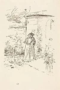 Confidences in the Garden by James McNeill Whistler