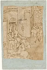 Conquest of a Town by Attributed to Altichiero da Zevio