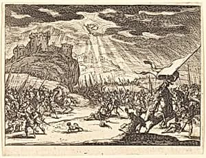 Conversion of Paul by Jacques Callot