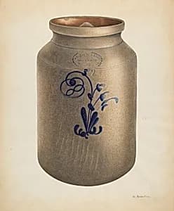 Cookie Jar with Cover by Nicholas Amantea