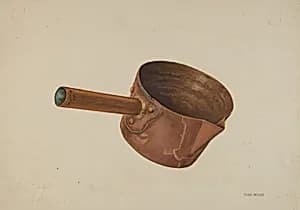 Copper Candy Ladle by Frank McEntee