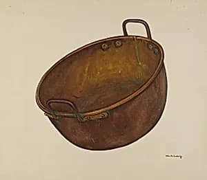 Copper Candy Vessel by William Ludwig and Kurt Melzer