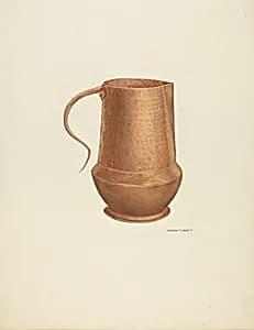 Copper Cruet by Edward Jewett