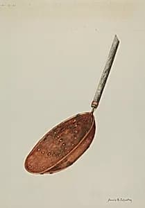 Copper Sugar Strainer