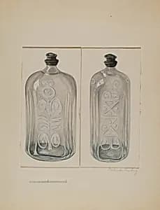 Cordial Bottle by Gertrude Lemberg