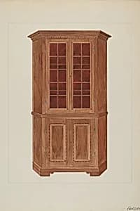 Corner Cupboard by George Fairbanks