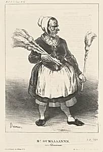 Coulman en Alsacienne by Honoré Daumier