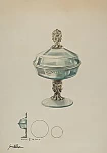 Covered Compote by James Vail