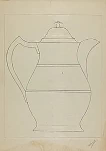 Covered Water Pitcher