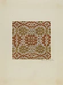 Coverlet Detail by Annie L. Vaughn