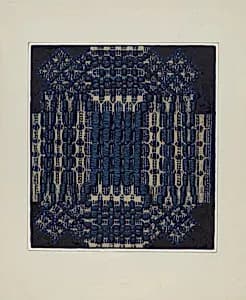 Coverlet (Detail) by Ruth M. Barnes