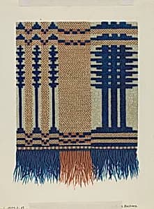 Coverlet Detail by Ruth M. Barnes