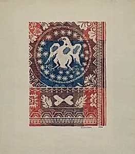 Coverlet: Eagle Coin