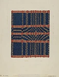 Coverlet by Ruth M. Barnes