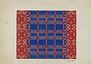 Coverlet (Section) by Cornelius Christoffels