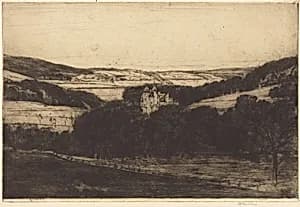 Craigievar by David Young Cameron