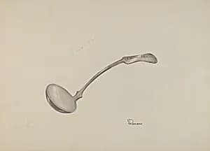 Cream Ladle by Josephine C. Romano