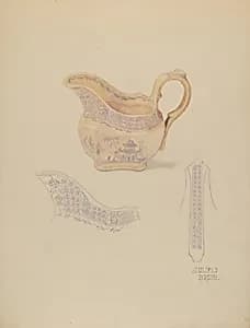Cream Pitcher by Julie C. Brush